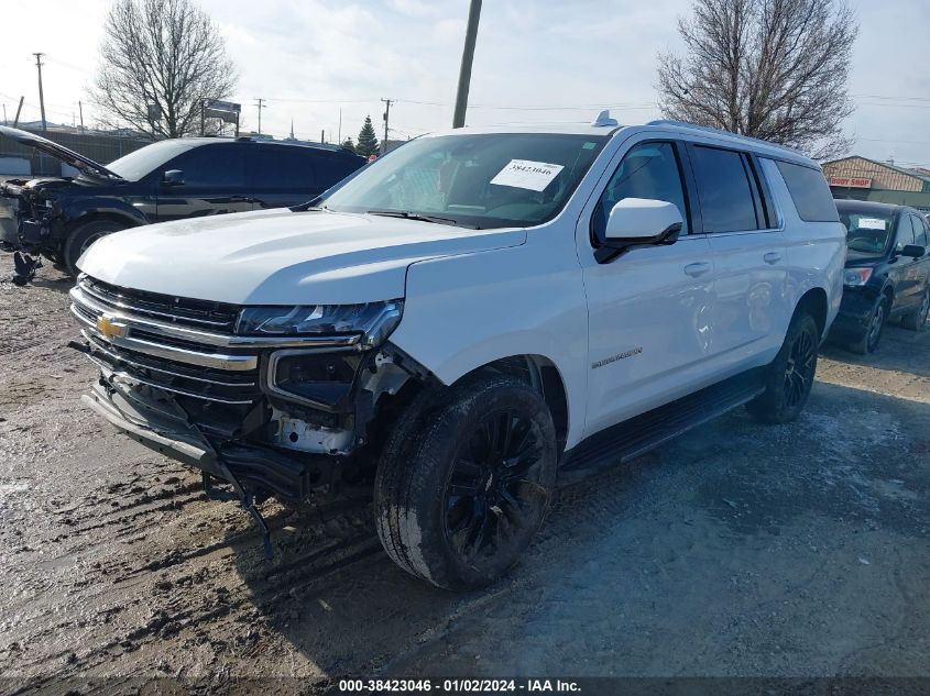2021 CHEVROLET SUBURBAN K1500 LT - 1GNSKCKD5MR217539