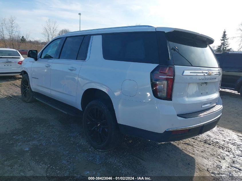 2021 CHEVROLET SUBURBAN K1500 LT - 1GNSKCKD5MR217539