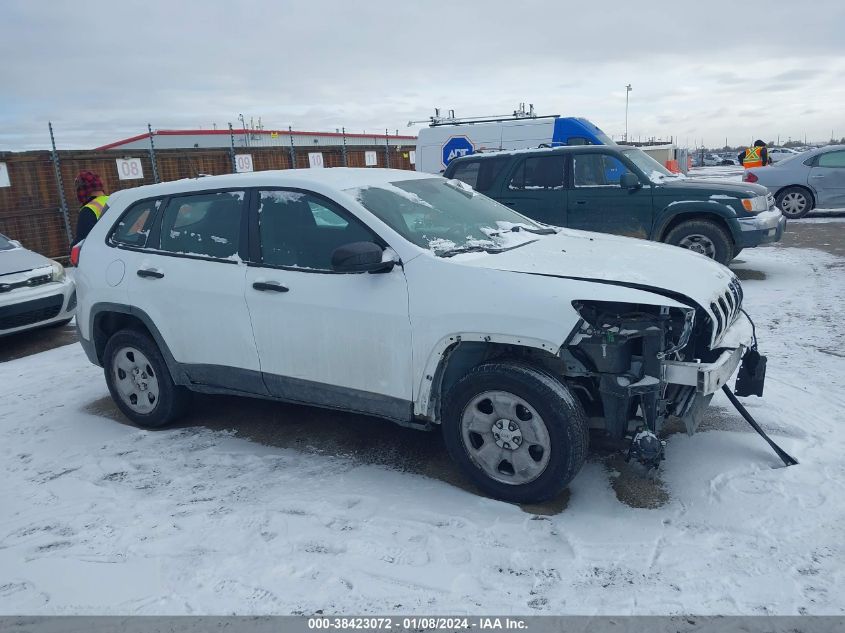 2014 JEEP CHEROKEE SPORT - 1C4PJMAB6EW166160