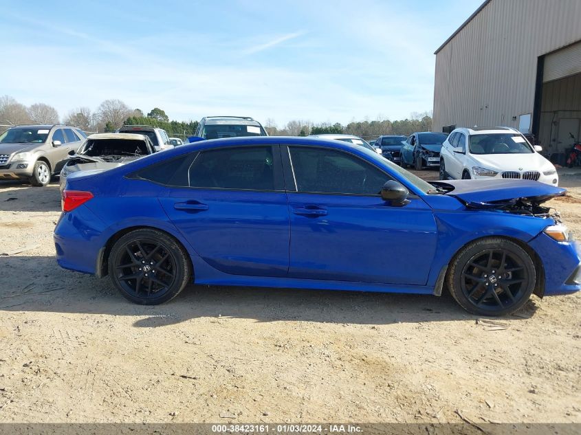 2022 HONDA CIVIC SPORT - 2HGFE2F52NH522157