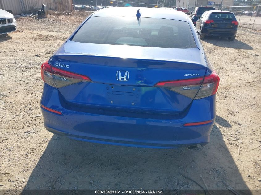 2022 HONDA CIVIC SPORT - 2HGFE2F52NH522157