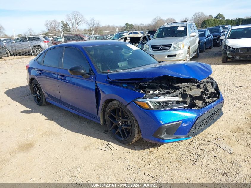2022 HONDA CIVIC SPORT - 2HGFE2F52NH522157