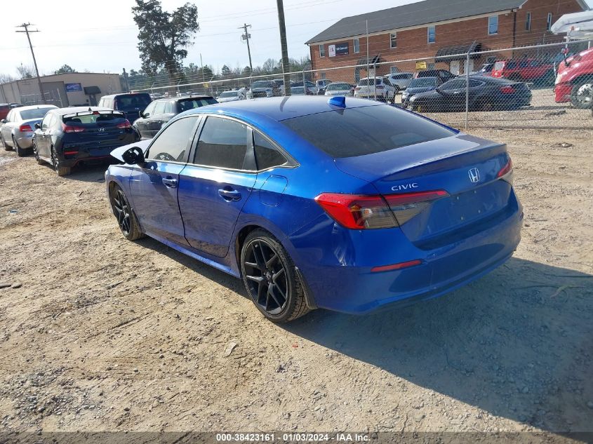 2022 HONDA CIVIC SPORT - 2HGFE2F52NH522157