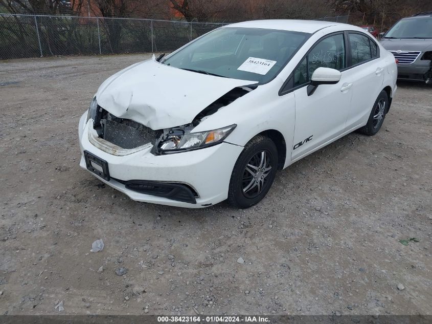 2014 HONDA CIVIC LX - 19XFB2F54EE012959