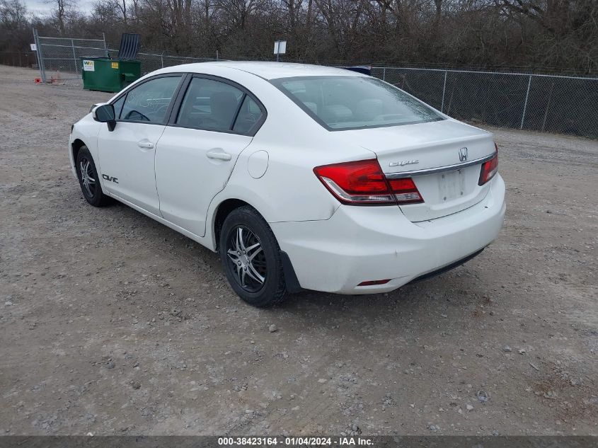 2014 HONDA CIVIC LX - 19XFB2F54EE012959