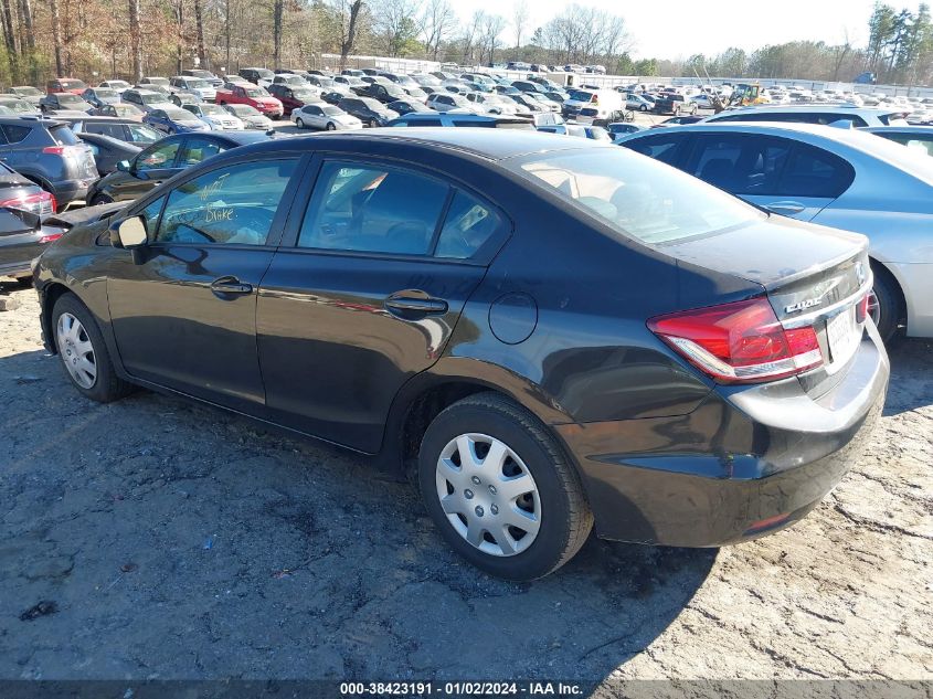 2014 HONDA CIVIC LX - 2HGFB2F50EH503907