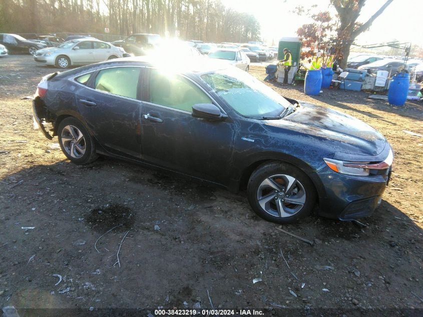 2019 HONDA INSIGHT EX - 19XZE4F57KE012966