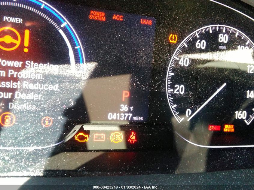 2019 HONDA INSIGHT EX - 19XZE4F57KE012966