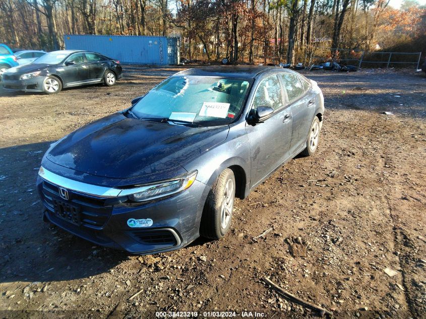2019 HONDA INSIGHT EX - 19XZE4F57KE012966