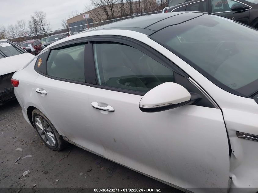 5XXGU4L31JG246538 | 2018 KIA OPTIMA