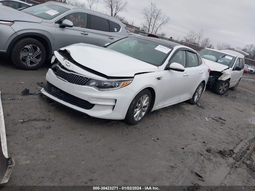 5XXGU4L31JG246538 | 2018 KIA OPTIMA