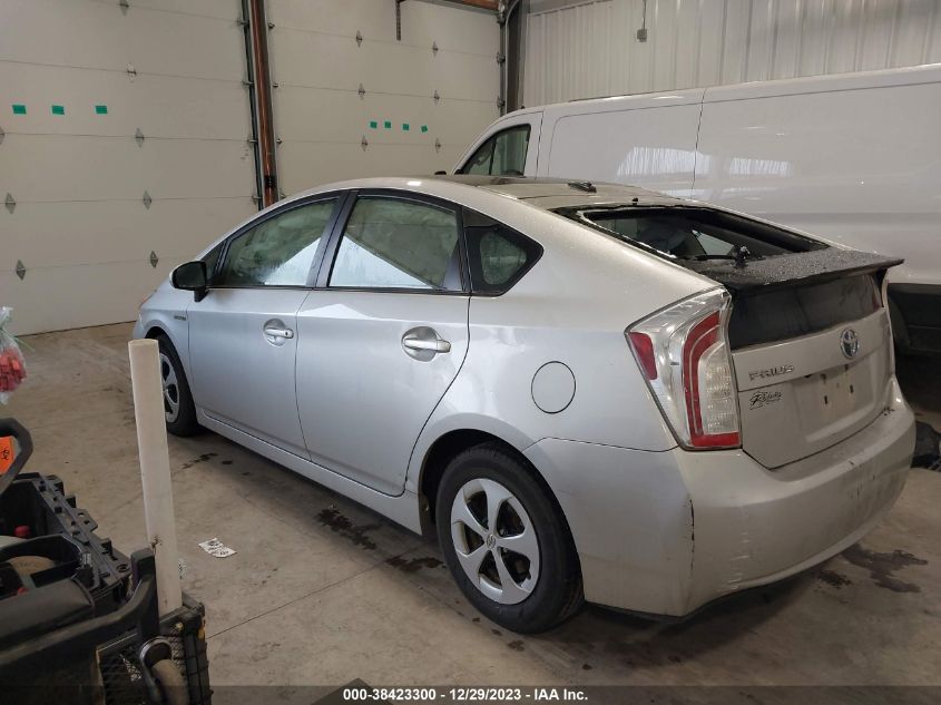 2015 TOYOTA PRIUS - JTDKN3DU3F0447004