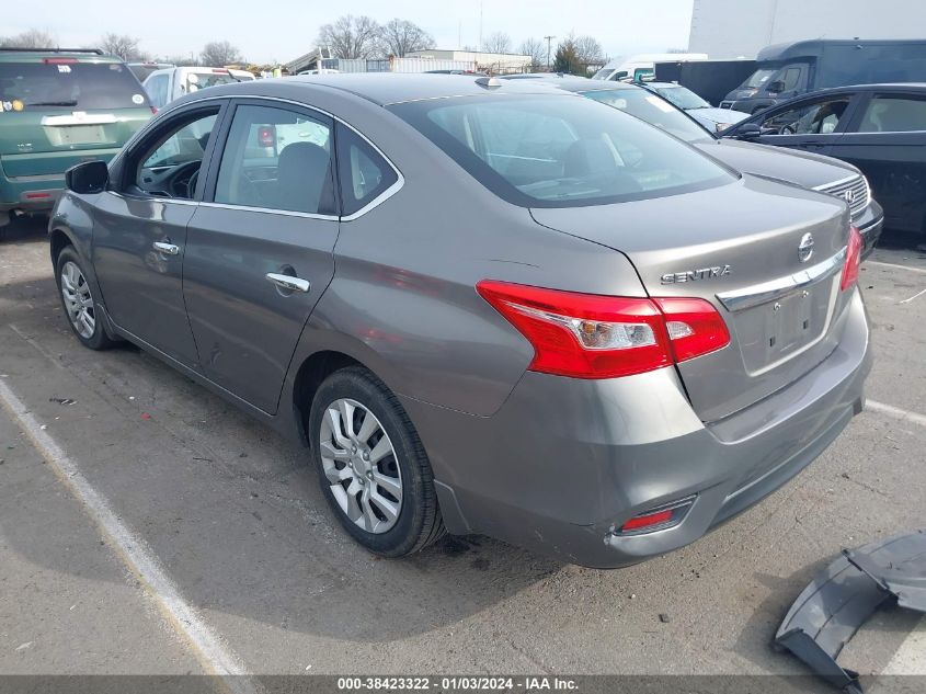 2016 NISSAN SENTRA SV - 3N1AB7AP4GY227259