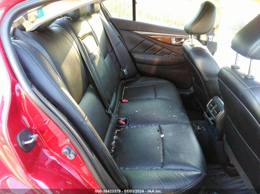 2014 INFINITI Q50 HYBRID SPORT - JN1AV7ARXEM702048