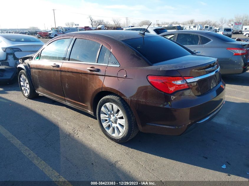 2013 CHRYSLER 200 LX - 1C3CCBAB0DN620876