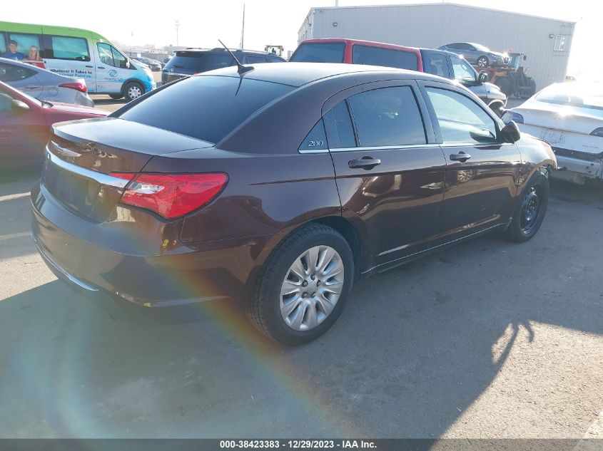 2013 CHRYSLER 200 LX - 1C3CCBAB0DN620876