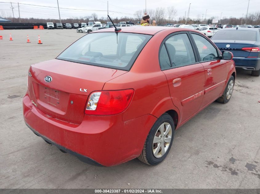 KNADH4A32A6643553 | 2010 KIA RIO