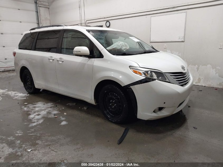 2015 TOYOTA SIENNA XLE/LIMITED - 5TDDK3DC1FS117982