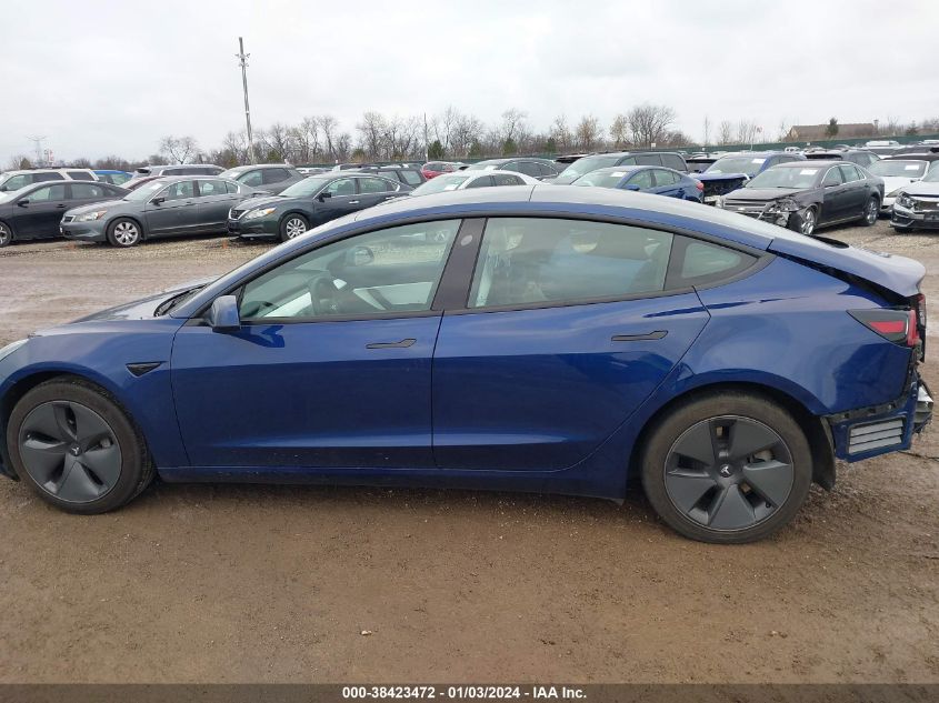 2021 TESLA MODEL 3 STANDARD RANGE PLUS REAR-WHEEL DRIVE - 5YJ3E1EA8MF921864