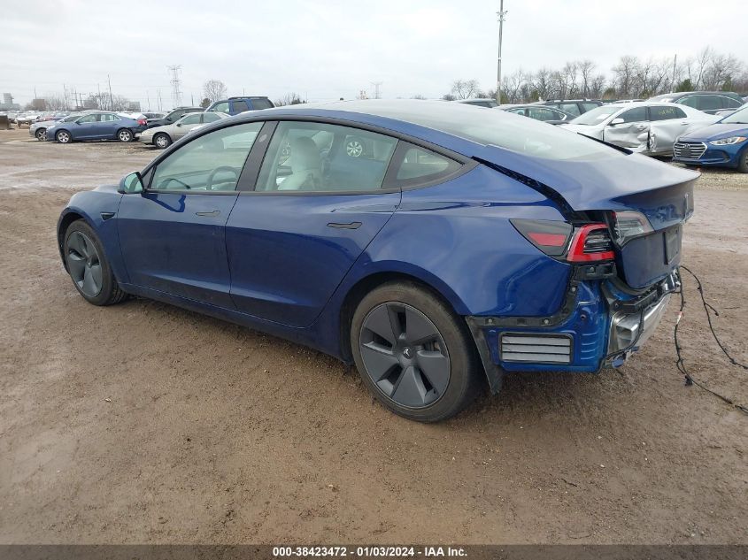 2021 TESLA MODEL 3 STANDARD RANGE PLUS REAR-WHEEL DRIVE - 5YJ3E1EA8MF921864
