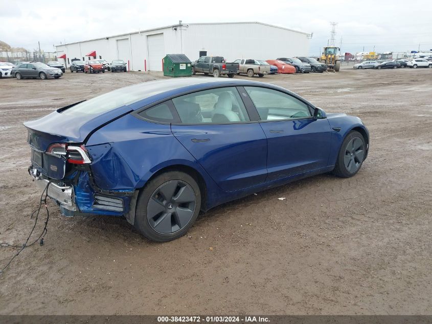2021 TESLA MODEL 3 STANDARD RANGE PLUS REAR-WHEEL DRIVE - 5YJ3E1EA8MF921864