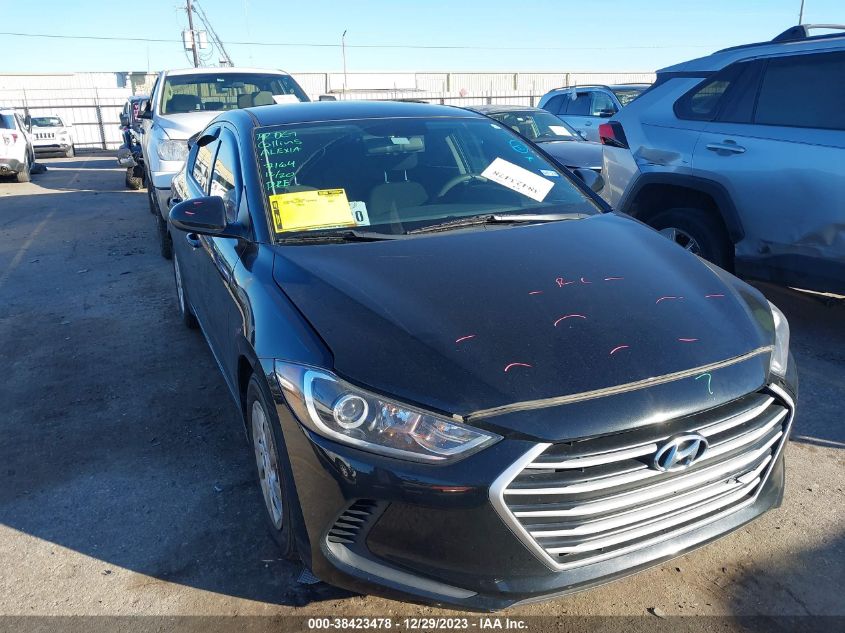 2018 HYUNDAI ELANTRA SE - 5NPD74LF4JH400524