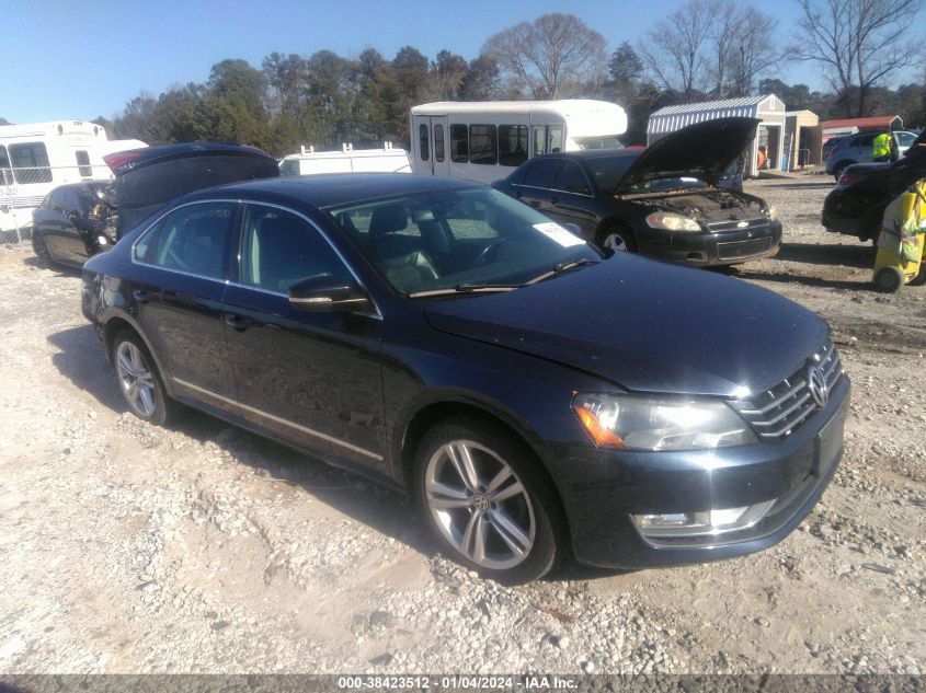 2014 VOLKSWAGEN PASSAT 3.6L V6 SEL PREMIUM - 1VWCM7A31EC060181