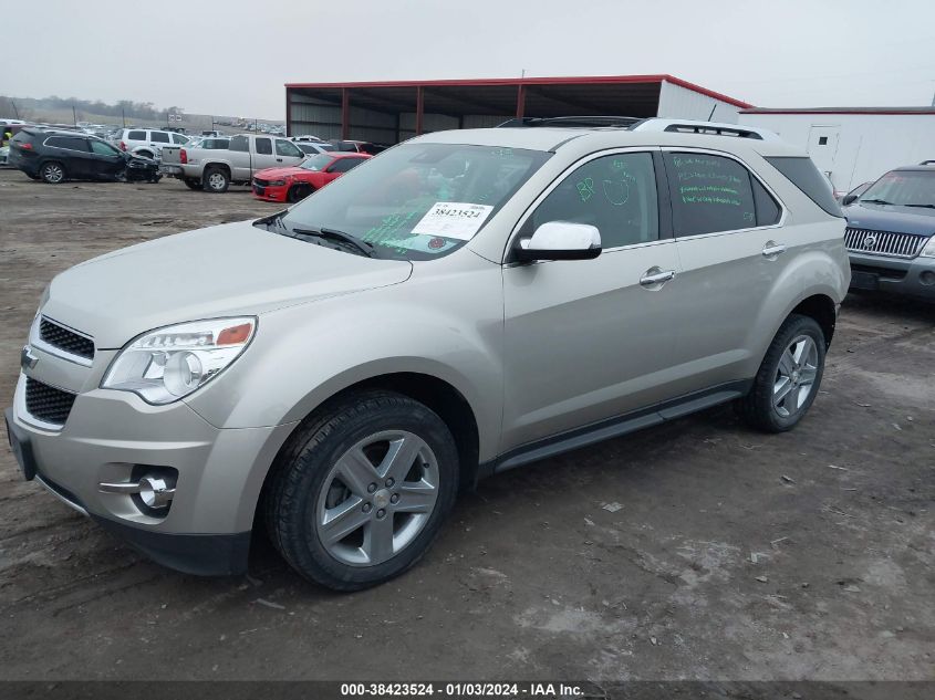 2014 CHEVROLET EQUINOX LTZ - 2GNFLHEK2E6165483