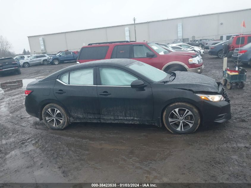 2022 NISSAN SENTRA SV XTRONIC CVT - 3N1AB8CV6NY207609