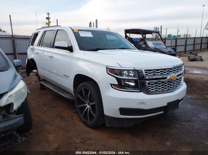2016 CHEVROLET TAHOE LT - 1GNSCBKC6GR392613