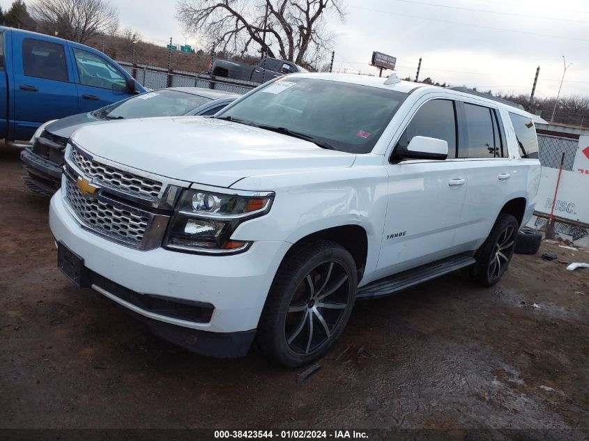 2016 CHEVROLET TAHOE LT - 1GNSCBKC6GR392613
