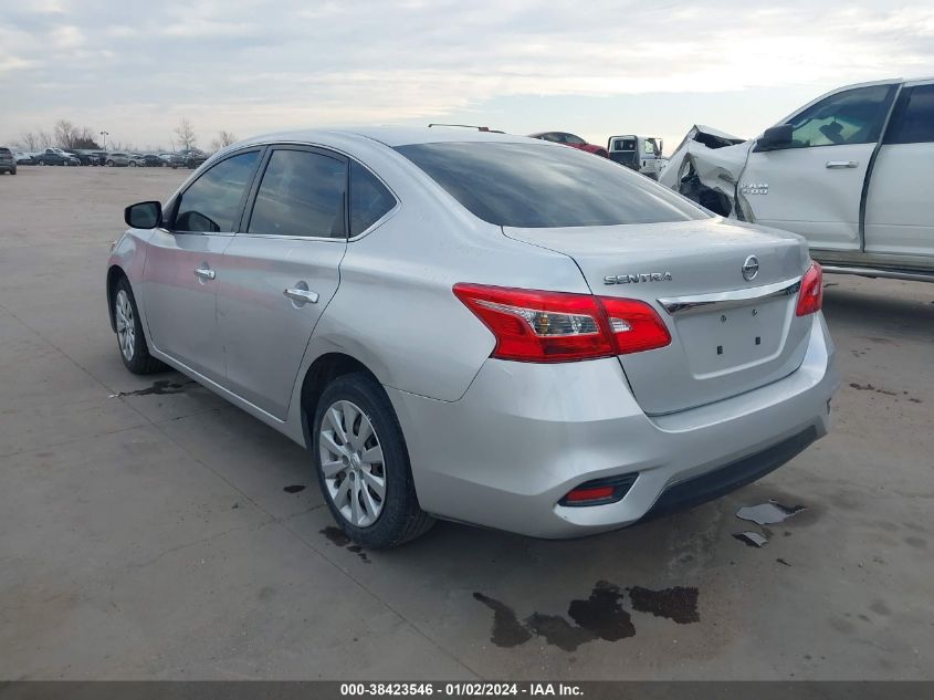 2017 NISSAN SENTRA S/SV/SR/SL - 3N1AB7AP4HY350593