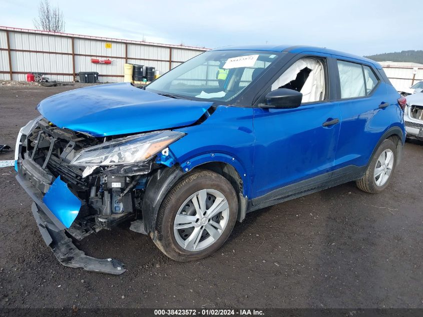 2021 NISSAN KICKS S XTRONIC CVT - 3N1CP5BV4ML566253