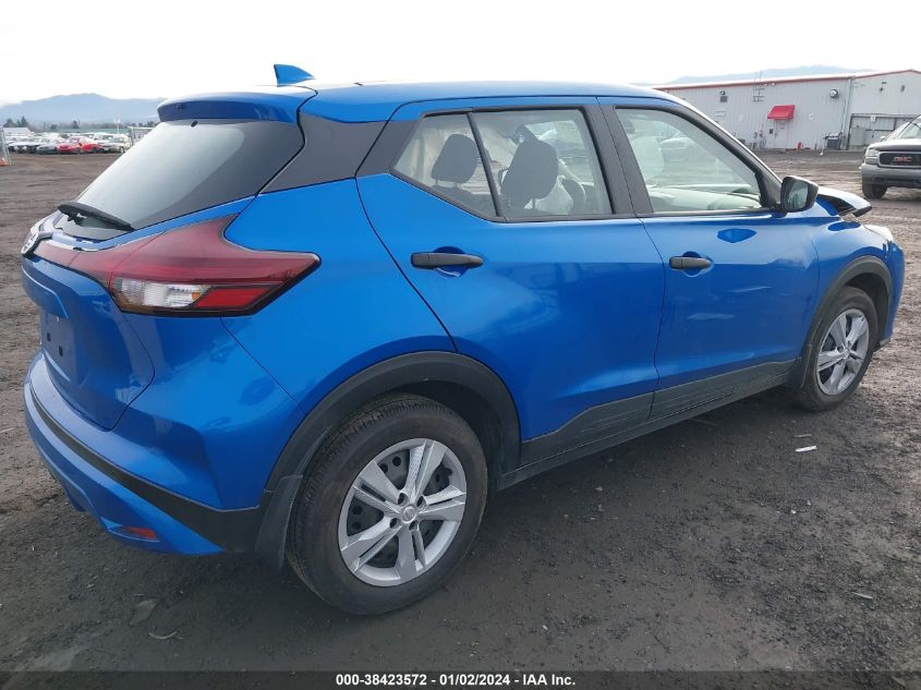 2021 NISSAN KICKS S XTRONIC CVT - 3N1CP5BV4ML566253
