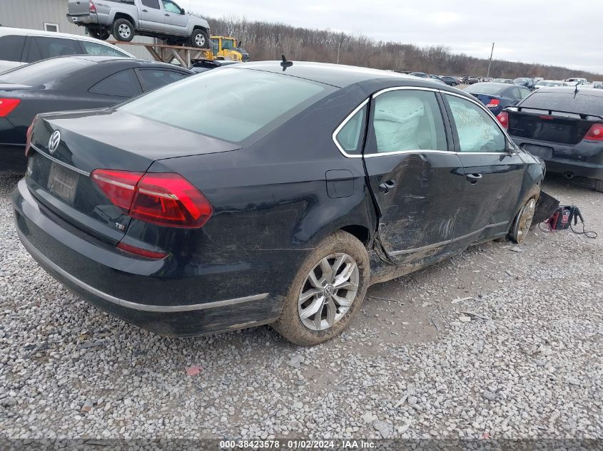 2017 VOLKSWAGEN PASSAT 1.8T S - 1VWAT7A3XHC009387