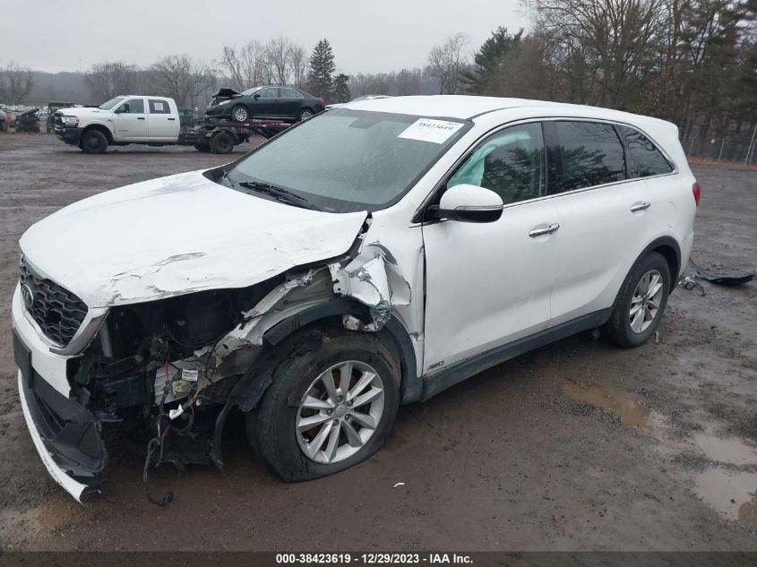 2019 KIA SORENTO 3.3L LX - 5XYPGDA5XKG493680