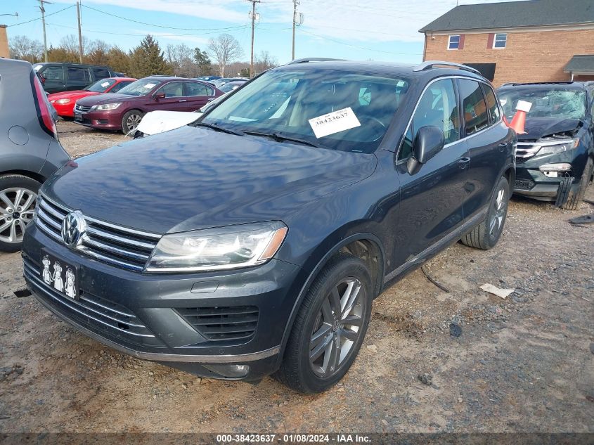 2015 VOLKSWAGEN TOUAREG V6 - WVGEF9BP0FD008146