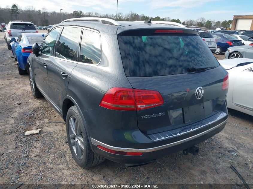 2015 VOLKSWAGEN TOUAREG V6 - WVGEF9BP0FD008146