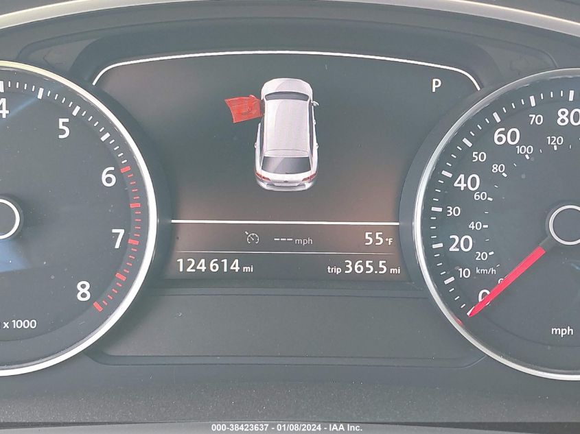2015 VOLKSWAGEN TOUAREG V6 - WVGEF9BP0FD008146