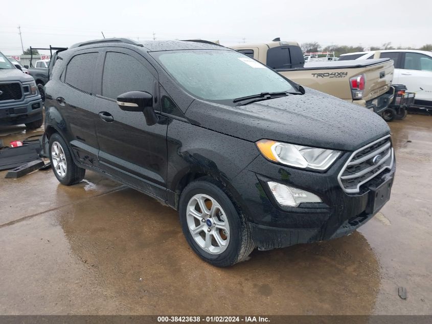 2020 FORD ECOSPORT SE - MAJ3S2GE2LC385557