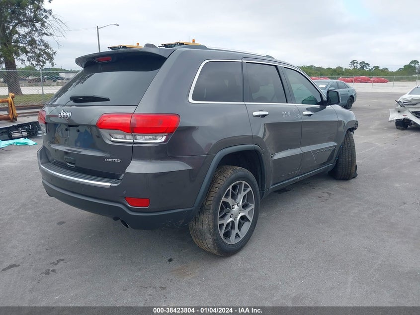 VIN 1C4RJEBG7KC857462 2019 JEEP GRAND CHEROKEE LIMITED 4X2