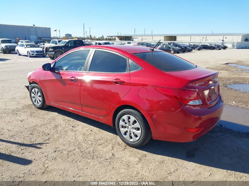 2016 HYUNDAI ACCENT SE - KMHCT4AEXGU095316