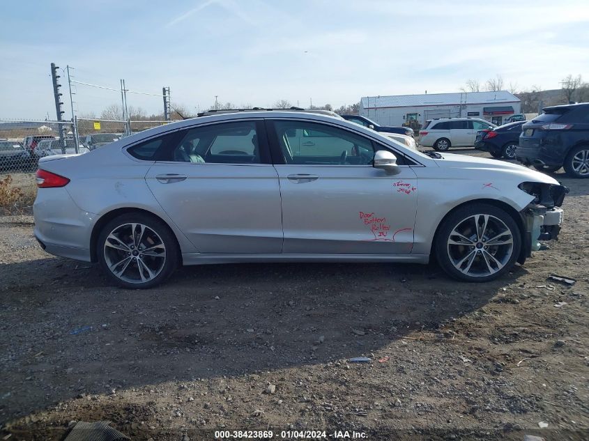 2017 FORD FUSION TITANIUM - 3FA6P0D95HR121137