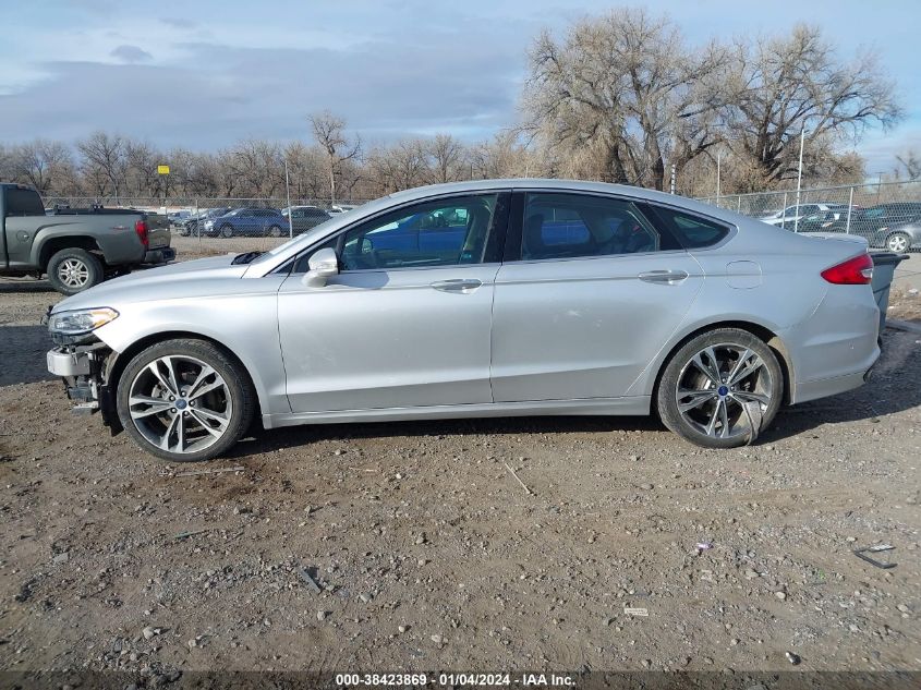 2017 FORD FUSION TITANIUM - 3FA6P0D95HR121137