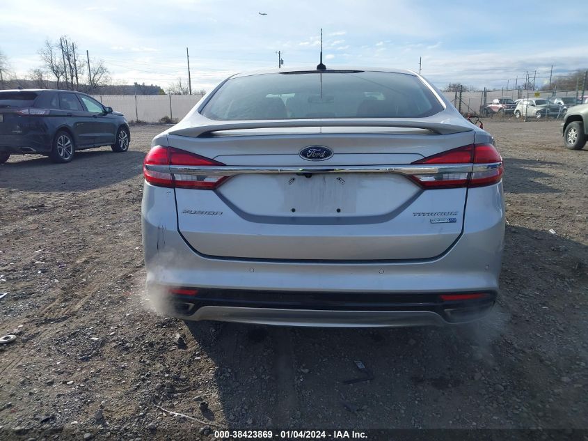 2017 FORD FUSION TITANIUM - 3FA6P0D95HR121137