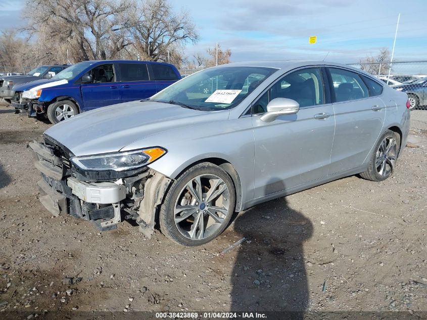 2017 FORD FUSION TITANIUM - 3FA6P0D95HR121137