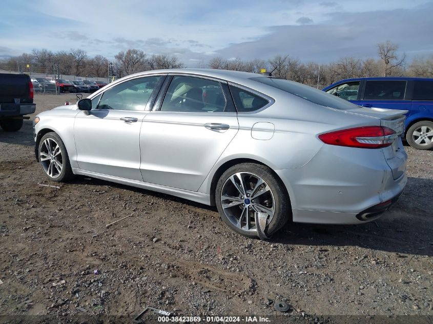 2017 FORD FUSION TITANIUM - 3FA6P0D95HR121137