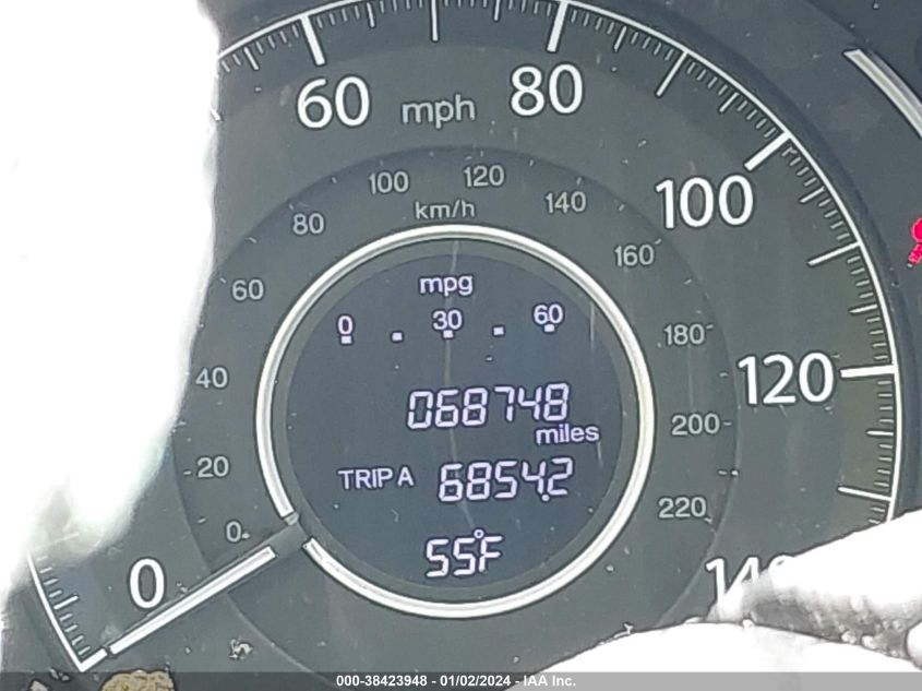 2016 HONDA CR-V EXL - 2HKRM4H78GH645903