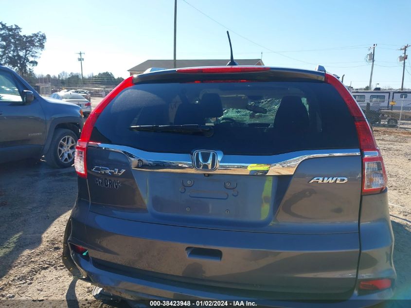 2016 HONDA CR-V EXL - 2HKRM4H78GH645903