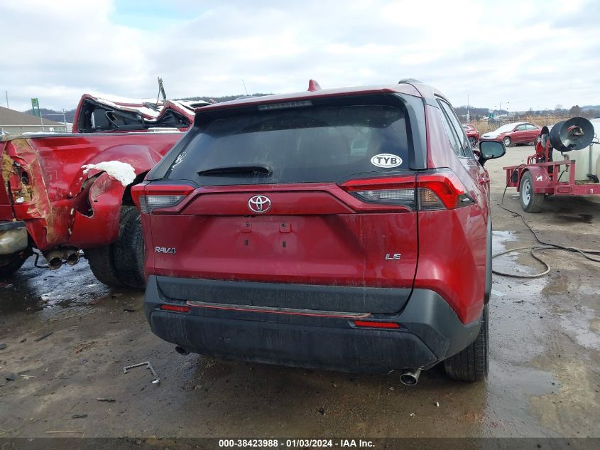2021 TOYOTA RAV4 LE - 2T3H1RFV5MW163011